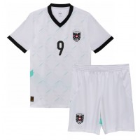 Österrike Marcel Sabitzer #9 Bortadräkt Barn EM 2024 Kortärmad (+ Korta byxor)